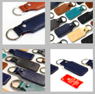 Кожаные футляры под RFID-брелок ISBC, кольцо 28 мм